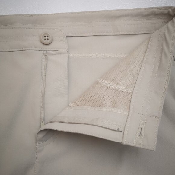 NWT Eddie Bauer Stretch Ladies Size 14 Beige UPF50 Sun Protection Capri Pants - Picture 11 of 14